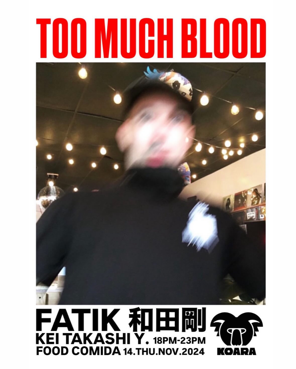 “TOO MUCH BLOOD” 